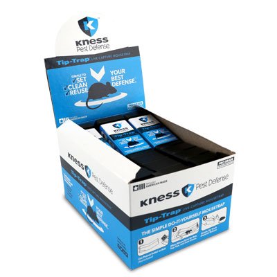 Tip-Trap® Live Capture Mousetrap Product Packaging