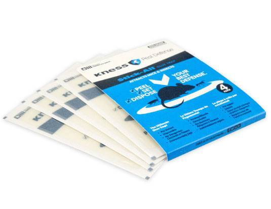 Kness Stick-All glue traps for monitoring crawling insect activity